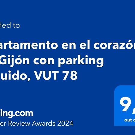 Apartamento En El Corazon De Gijon Con Parking Incluido, Vut 78 Εξωτερικό φωτογραφία