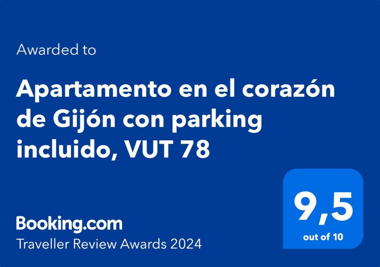Apartamento En El Corazon De Gijon Con Parking Incluido, Vut 78 Εξωτερικό φωτογραφία