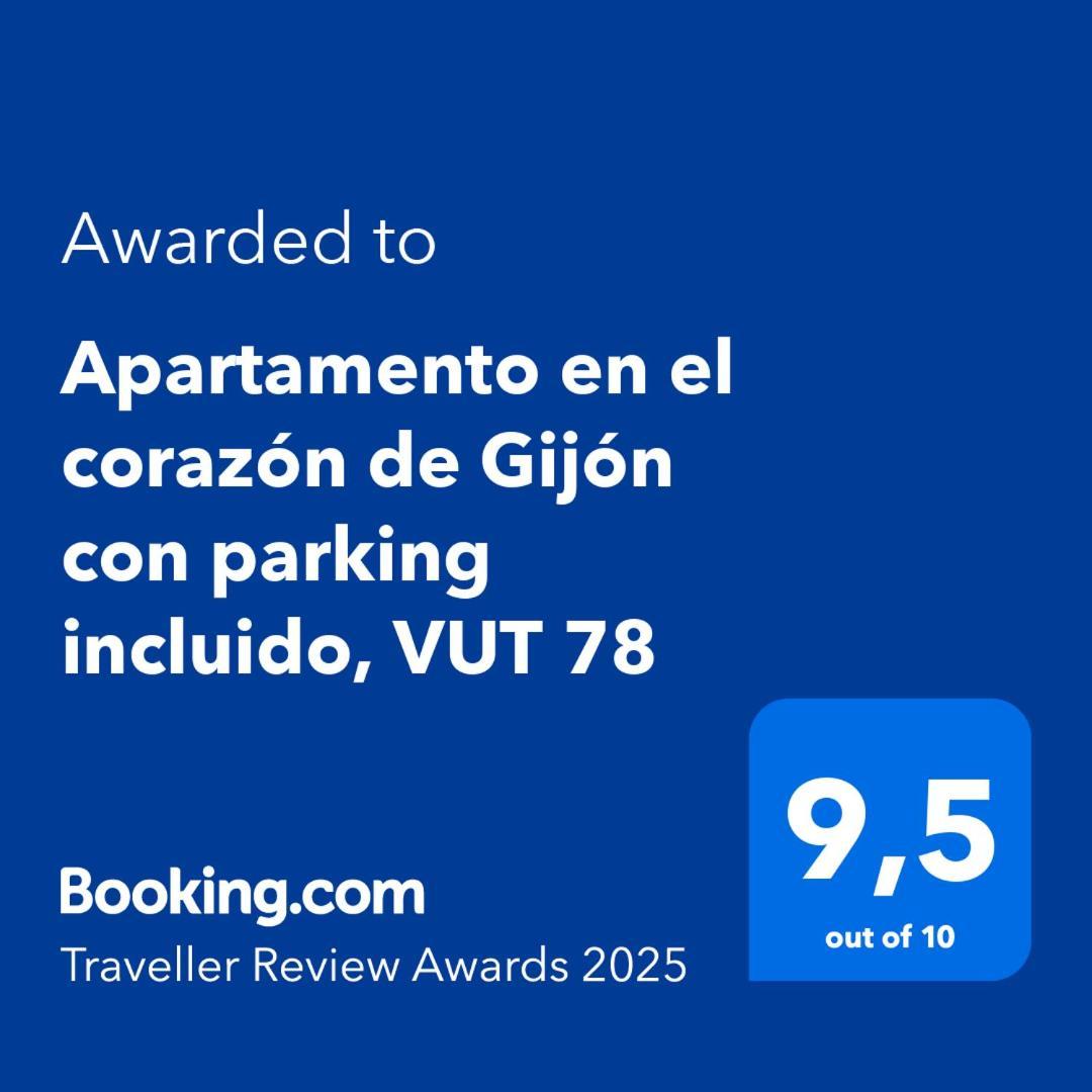 Apartamento En El Corazon De Gijon Con Parking Incluido, Vut 78 Εξωτερικό φωτογραφία